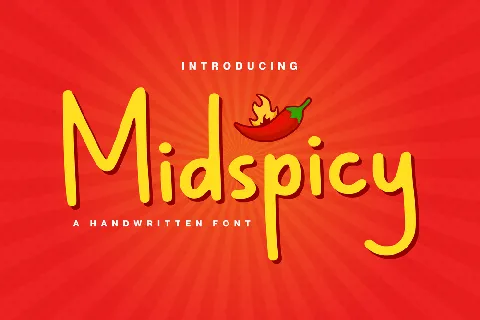 Midspicy font
