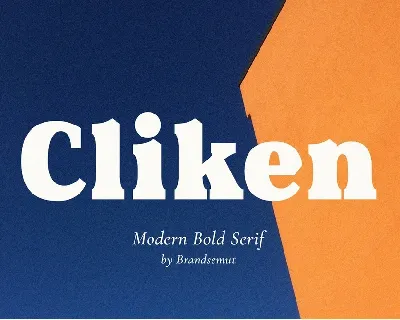 Cliken font