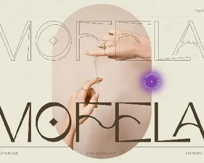 Mofela font