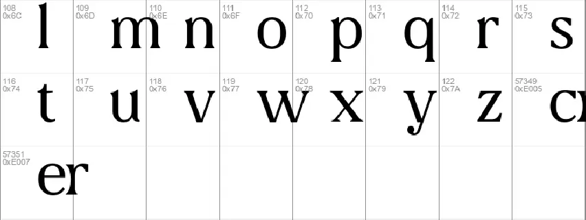 Collager font