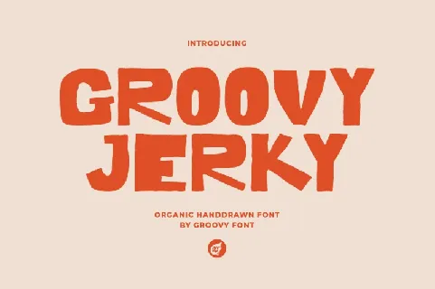 Groovy Jerky font