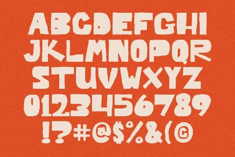 Groovy Jerky font