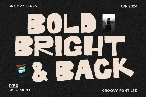 Groovy Jerky font