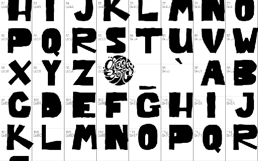 Groovy Jerky font