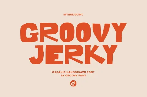 Groovy Jerky font