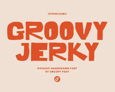 Groovy Jerky font