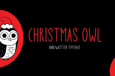 Christmas Owl font