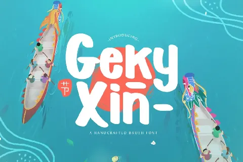 Geky Xin font