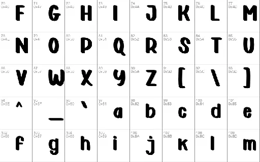 Geky Xin font