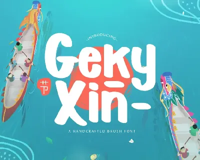 Geky Xin font
