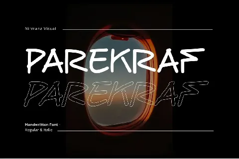 Parekraf - Demo font