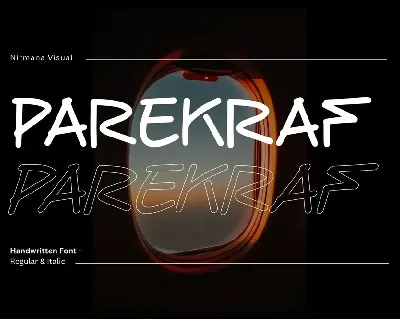 Parekraf - Demo font