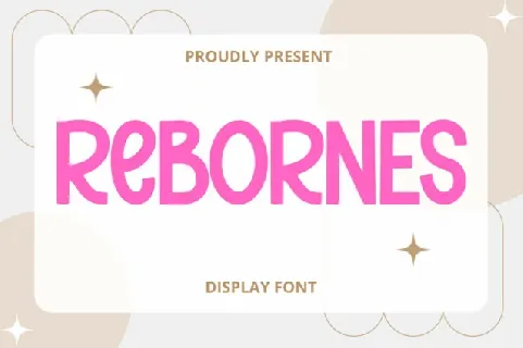 Rebornes Display font