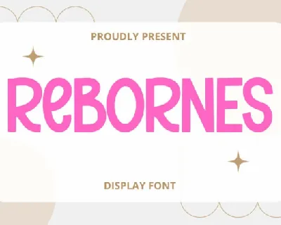Rebornes Display font