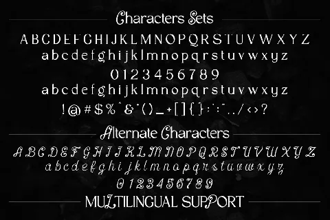 SalemoreLongestPersonal font