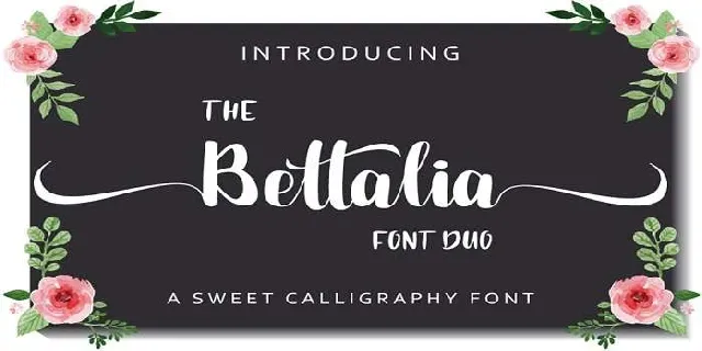 Bettalia font