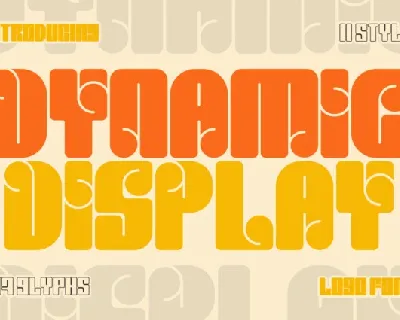 Dynamic Display Family font