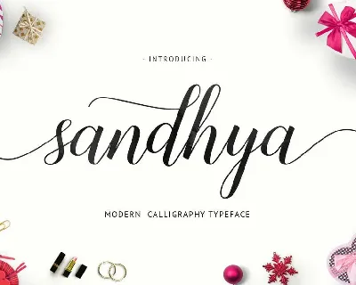 Sandhya Script Free font