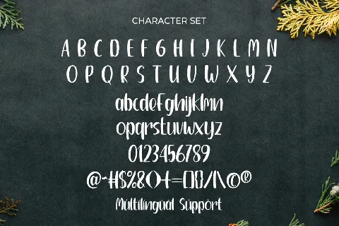 Withered Leaves font