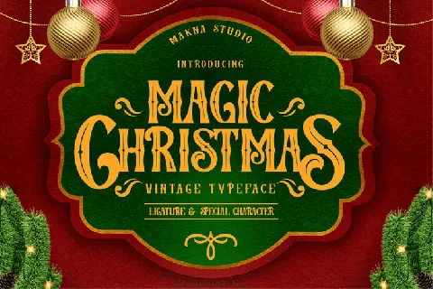 MAGIC CHRISTMAS font