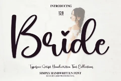 Bride Script font