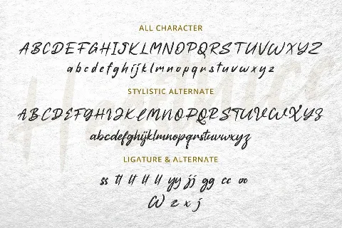Hessthicc Handbrush Script font