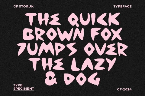 GF Strouk font