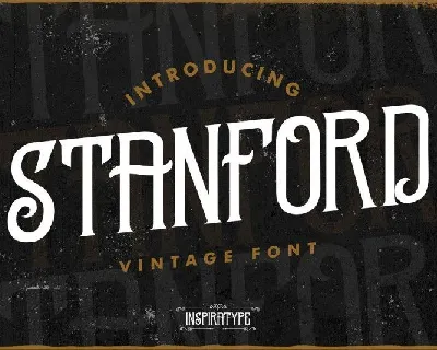 Standford Vintage font