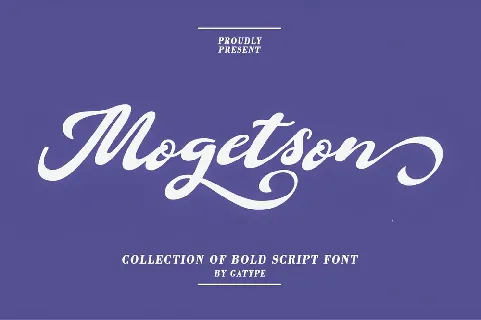 Mogetson font