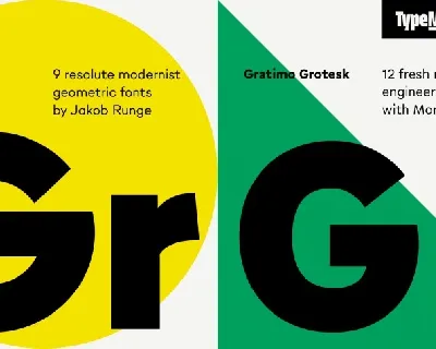 Grato & Gratimo Grotesk Family font