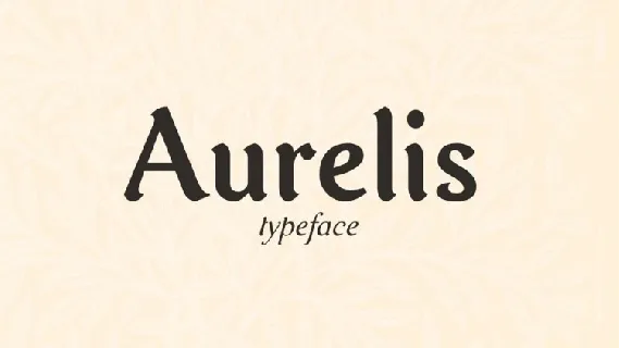 Aurelis Typeface font