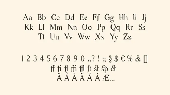Aurelis Typeface font