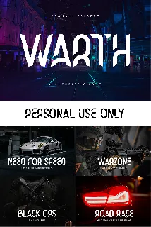 Warth font