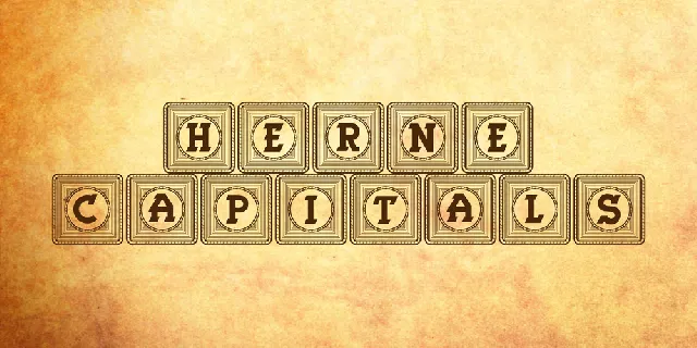 Herne Capitals font