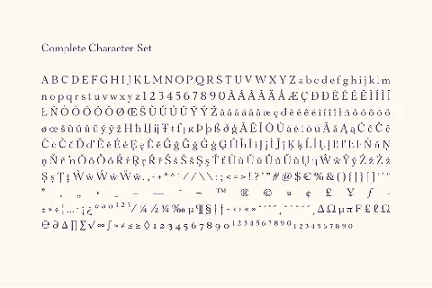 Shallot font