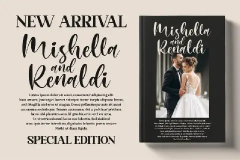 Mishella Script font