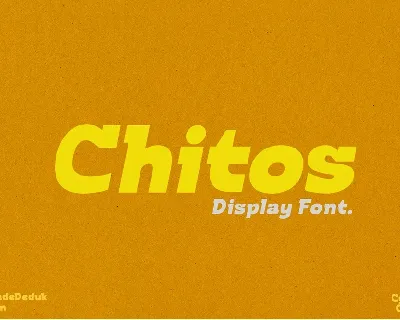 Chitos font