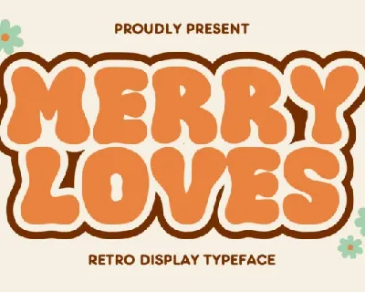 Merry Loves Display font