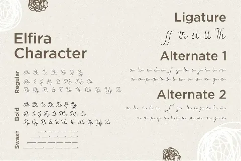 Elfira font