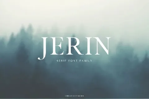 Jerin font