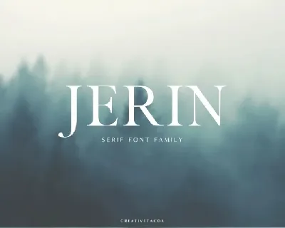 Jerin font