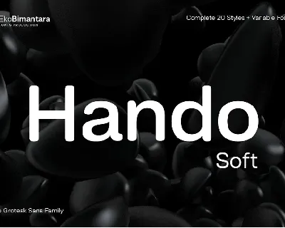 Hando Soft font