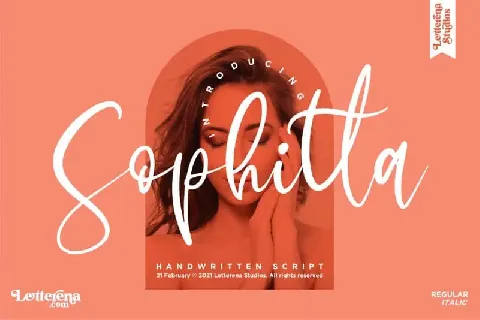 Sophitta Script font