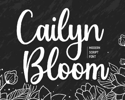 Cailyn Bloom font