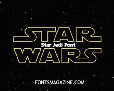 Star Jedi Free font