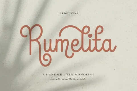 Rumelita font