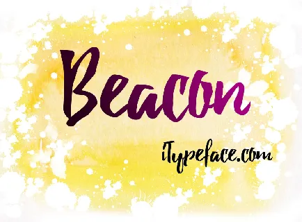 Beacon Free font