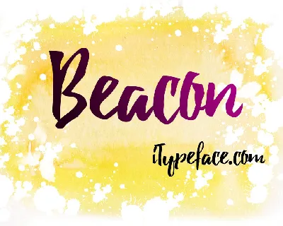 Beacon Free font