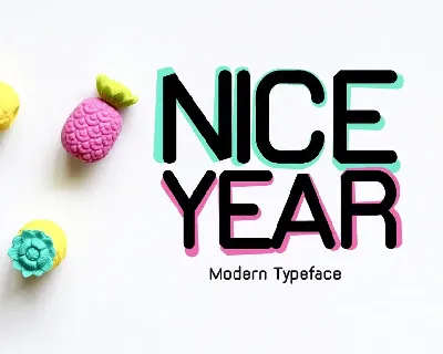 NiceYear font