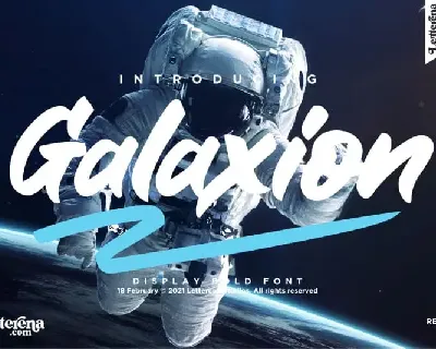 Galaxion font